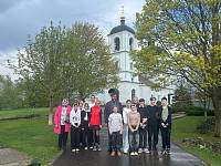 Пасхальные посещения храмов Павлово-Посадского благочиния учащимися школ и воспитанниками дошкольных отделений