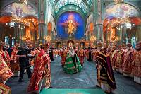 Патриаршее богослужение в главном храме Вооруженных сил России