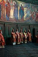 Патриаршее богослужение в главном храме Вооруженных сил России