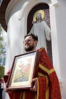 Престольный праздник в Георгиевском храме города Павловский Посад