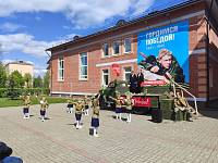 День Победы в дошкольном отделении павлово-посадской средней школы №14