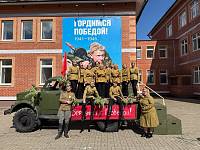 День Победы в дошкольном отделении павлово-посадской средней школы №14