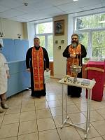 Освящение отделений Ликинской городской больницы