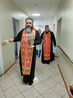 Освящение отделений Ликинской городской больницы