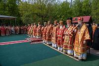 Архиерейское богослужение на Бутовском полигоне