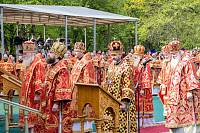 Архиерейское богослужение на Бутовском полигоне