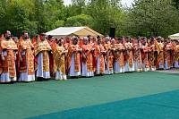 Архиерейское богослужение на Бутовском полигоне