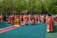 Архиерейское богослужение на Бутовском полигоне