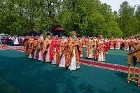 Архиерейское богослужение на Бутовском полигоне