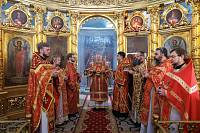 Архиерейское богослужение в Никольском храме г. Лосино-Петровский