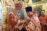 Архиерейское богослужение в Никольском храме г. Лосино-Петровский