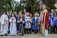 Епархиальное молодёжное акафистное пение Петру и Февронии в Лосино-Петровском