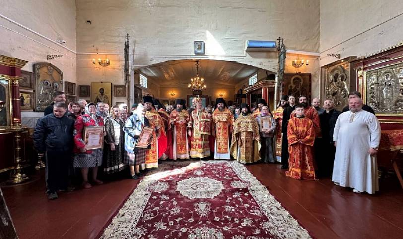 Престольный праздник на подворье Гуслицкой обители в Рудне-Никитском 