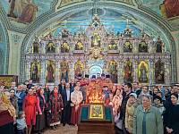 Соборное богослужение и 80-летие Великой Победы в Саввино