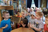 Экскурсия в соборную библиотеку воспитанников детского сада №20 г. Орехово-Зуево