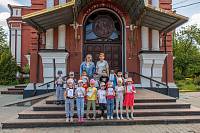 Экскурсия в соборную библиотеку воспитанников детского сада №20 г. Орехово-Зуево