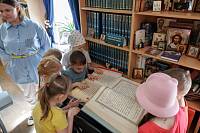 Экскурсия в соборную библиотеку воспитанников детского сада №20 г. Орехово-Зуево