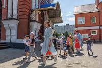 Экскурсия в соборную библиотеку воспитанников детского сада №20 г. Орехово-Зуево