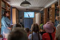 Экскурсия в соборную библиотеку воспитанников детского сада №20 г. Орехово-Зуево