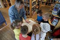 Экскурсия в соборную библиотеку воспитанников детского сада №20 г. Орехово-Зуево