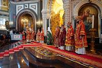 Патриаршее богослужение в Храме Христа Спасителя