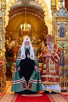 Патриаршее богослужение в Храме Христа Спасителя