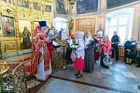 Соборное богослужение в Покровском храме города Щёлково