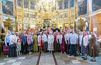 Соборное богослужение в Покровском храме города Щёлково