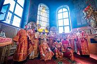 Соборное богослужение в Троицком соборе г. Щёлково