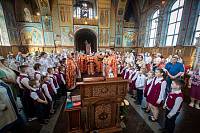 Соборное богослужение в Троицком соборе г. Щёлково