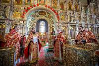 Соборное богослужение в Троицком соборе г. Щёлково