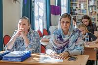 Защита выпускных квалификационных работ слушателями Миссионерско-катехизаторских курсов