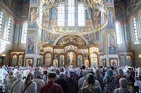 Престольный праздник в Вознесенском храме Электростали