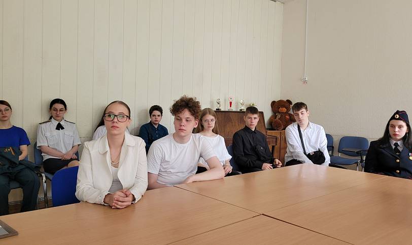 Выпуск класса будущих полицейских центра «Романтик» города Щёлково