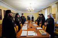 Заседание Архиерейского совета Московской митрополиии