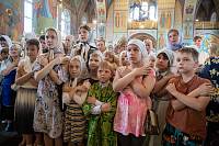 Престольный праздник в Троицком соборе Щёлкова