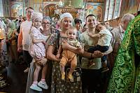 Престольный праздник в Троицком соборе Щёлкова