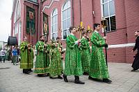 Престольный праздник в Троицком соборе Щёлкова