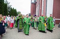 Престольный праздник в Троицком соборе Щёлкова