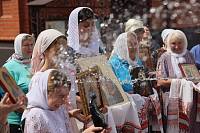 Престольный праздник в Вознесенском храме города Павловский Посад