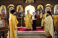 Архиерейское богослужение в Никольском храме Орехово-Зуева 