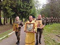 Престольный праздник в воинском Димитрие-Донском храме микрорайона Северный