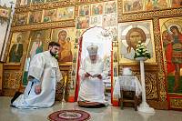 Великое освящение Спасского храма деревни Каблуково