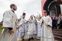 Великое освящение Спасского храма деревни Каблуково