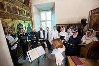 Великое освящение Спасского храма деревни Каблуково