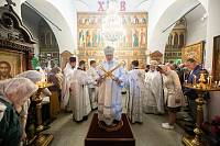 Великое освящение Спасского храма деревни Каблуково