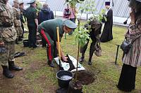 Открытие Сада памяти в Центре инженерно-технического обеспечения Росгвардии