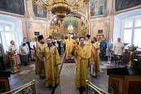 Архиерейское богослужение в Покровском храме города Щёлково