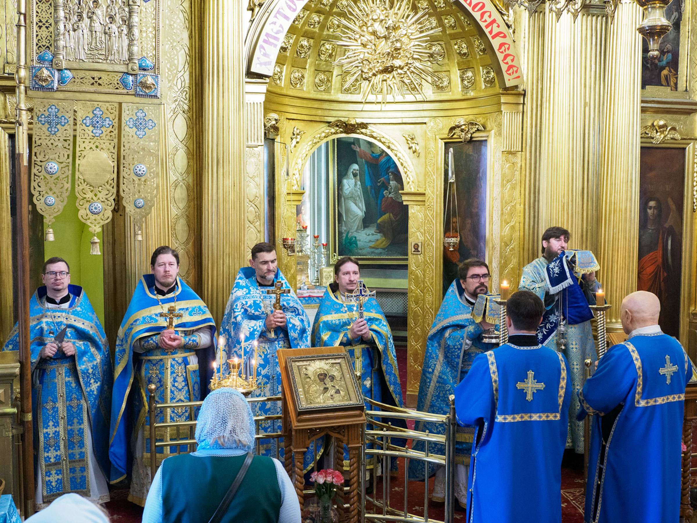 Праздник Боголюбской иконы в Павлино