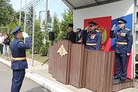 Военная присяга в микрорайоне Северный г. Балашиха